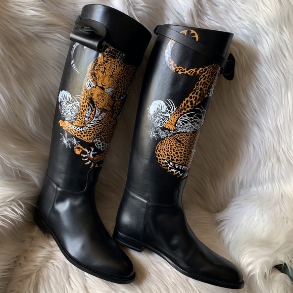 🎊Sold🎊Hermès Jungle Love Jumping boot - Picture 3 of 8